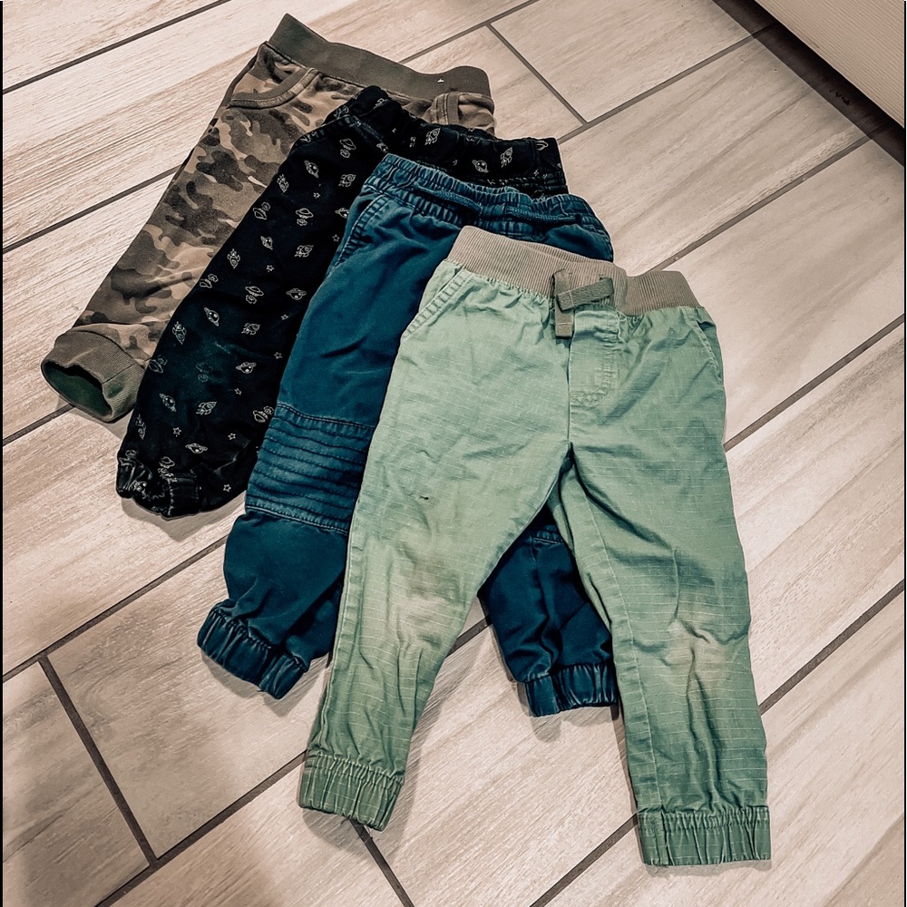 4PC Pants 18M-2T Garanimals - Good Condition